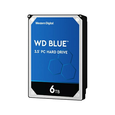 WESTERN　DIGITAL　ウェスタン　デジタル WesternDigital Blue SATA6G 接続 ハードディスク 6TB